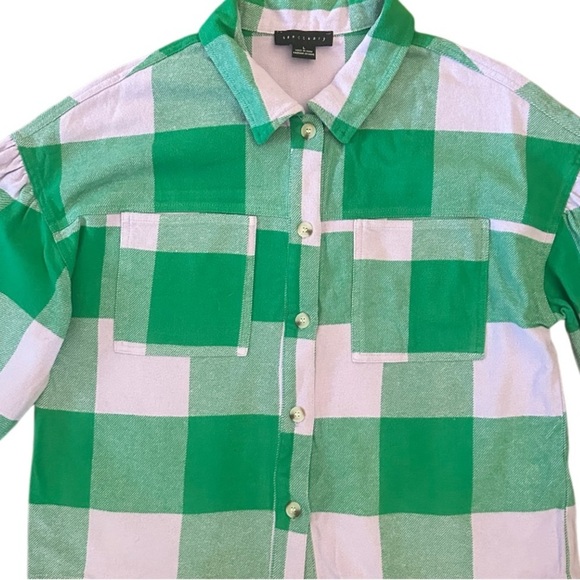 Anthropologie Sanctuary Pocket Top Shirt Plaid
Long Sleeve Shirt, Size L - Picture 5 of 15